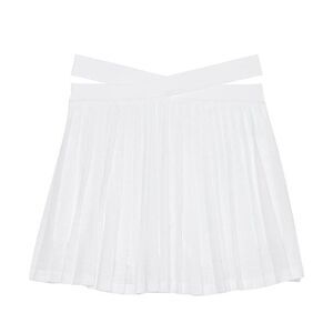Victoria’s Secret VSX Sport White Tennis Mini Elevate Skort Skirt NWT Small